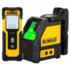 Set nivela laser Dewalt DW088CG+Telemetru cu laser Dewalt DWHT77100 (30m)