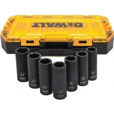 Набор торцевых ключей IMPACT 1/2, длинные Dewalt - DWMT74737-0 (7шт)